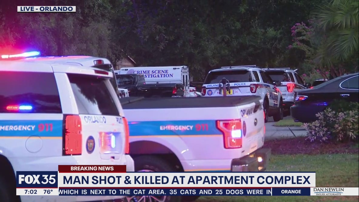 Man shot dead at Orlando apartment complex, police say